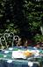 Tavolini all'aperto per aperitivi
