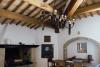 Dependance sala pranzo camino castello medievale Gualdo Cattaneo