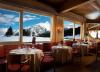 Sala ristorante con vista Campo Carlo magno 